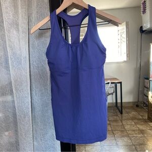 Lululemon Women’s S Purple Racerback Sports Bra Tank Top